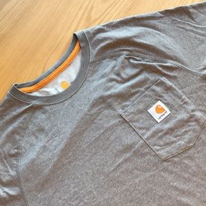 NWOT Cathcart Relaxed Fit Grey Pocket T Shirt